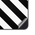 Black and White Geometric Stripes Galaxy A14 5G Skin